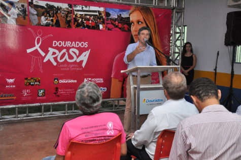 Campanha Dourados Rosa é oficialmente aberta pelo prefeito Murilo